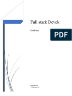 Fullstack Developer Guide