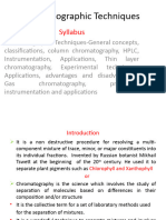 Chromatographic Techniques