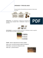 Propiedades y Tipos Del Suelo