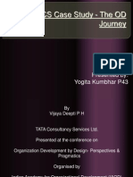 TCS Case Study - The OD Journey: Presented By: Yogita Kumbhar P43