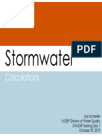 SMDR Stormwater Calculations Slides