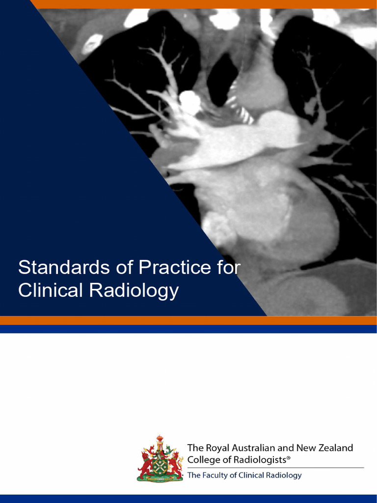 Standards of Practice For Clinical Radiology v11.2 Post AGP PDF