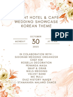Ascent Hotel & Cafe Wedding Showcase - Korean Theme Event 