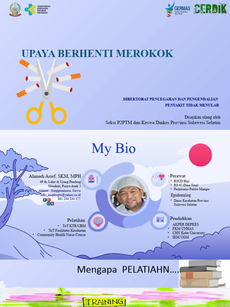 Upaya Berhenti Merokok | PDF