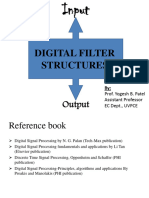 2 Digital Filter Structures by YBP 05-08-2014