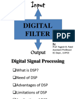 1 Introduction of Digital Filter by YBP 07-07-2014