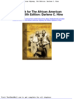 Test Bank For The African American Odyssey 5th Edition Darlene C Hine