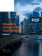 Quarterly Construction Cost SG 2022 Q1