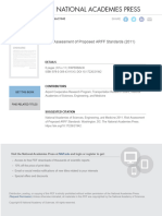 The National Academies Press: Risk Assessment of Proposed ARFF Standards (2011)