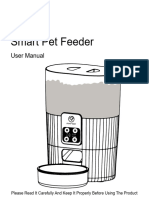 Smart Pet Feeder: User Manual