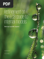 Refinement of The Ecb Guide To Internal Models