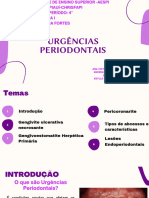 Urgências Periodontais