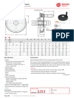 Disk Handwheels: Plastic, Bushing / Spindle Steel