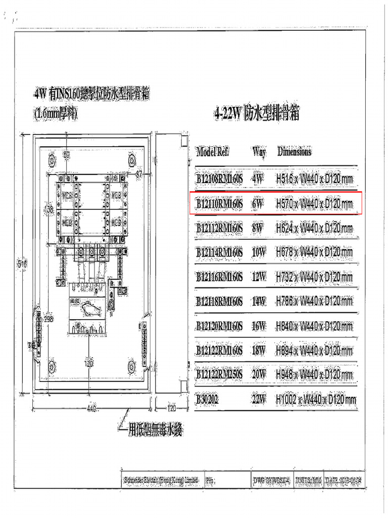 IP42 1.6mm MCB Board | PDF | Electrical Engineering | Electric Power