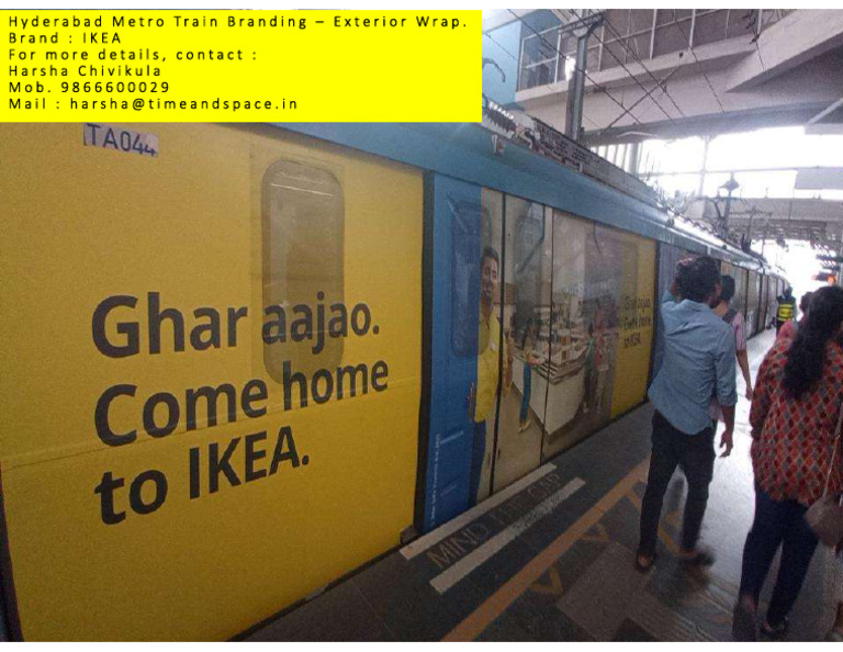 Hyderabad Metro Exterior Wrap Ikea PDF