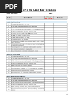 Retail Store Maintenance Checklist - SafetyCulture | PDF