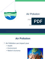 Case Study of Air Pollution