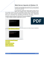 Konfigurasi Web Server Apache Di Debian 10
