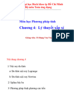 Chương 4 - Lý thuyết xấp xỉ