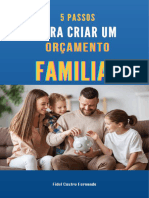 5 Passos para Criar Um Orçamento Familiar