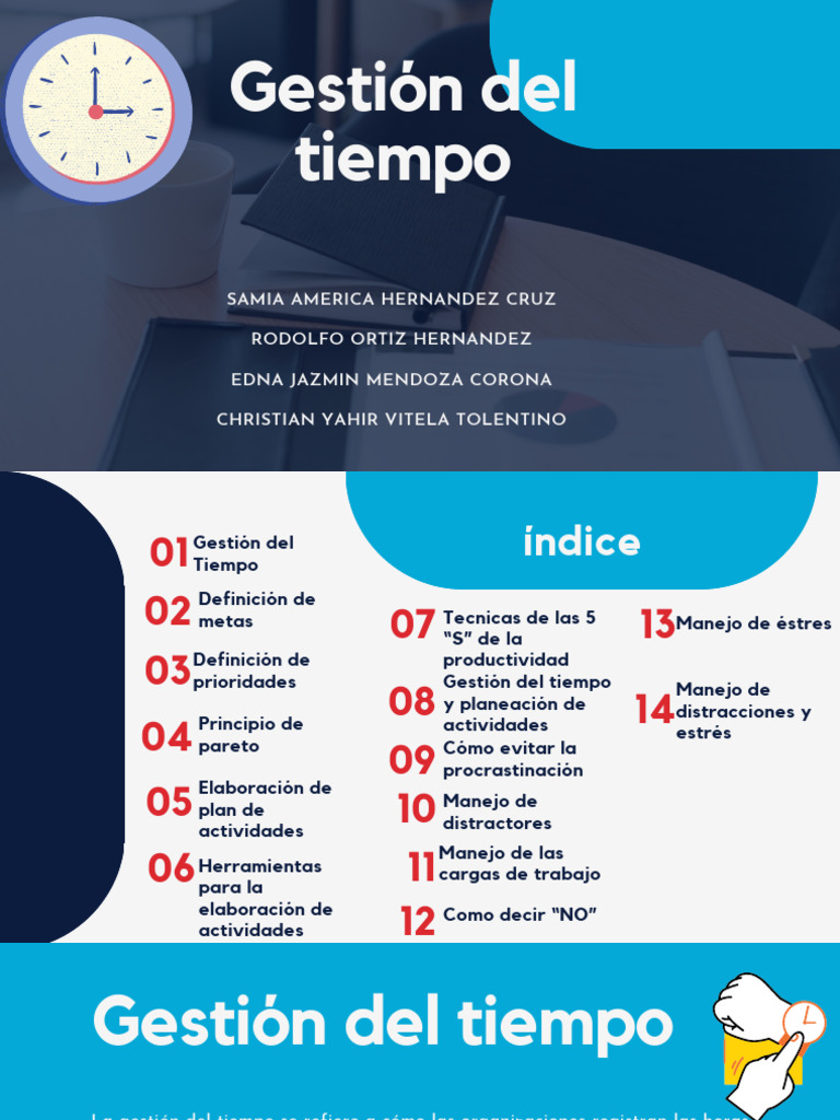 Estrategias de Gestión del Tiempo | PDF | Gestión del tiempo ...