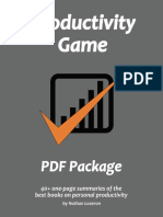 SAMPLE Productivity Game PDF Package