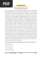 Physics XII CH 6 CASE STUDY Electromagnetic Induction