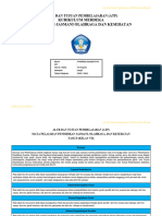 ALUR TUJUAN PEMBELAJARAN (ATP) Penjas Kelas 7