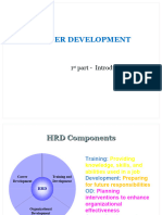 Career Development - 1st Part Introduction L
