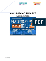 BESS Mexico Earthquake Drill