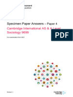 9699 Specimen Paper Answers - Paper 4 (For Examination From 2021)