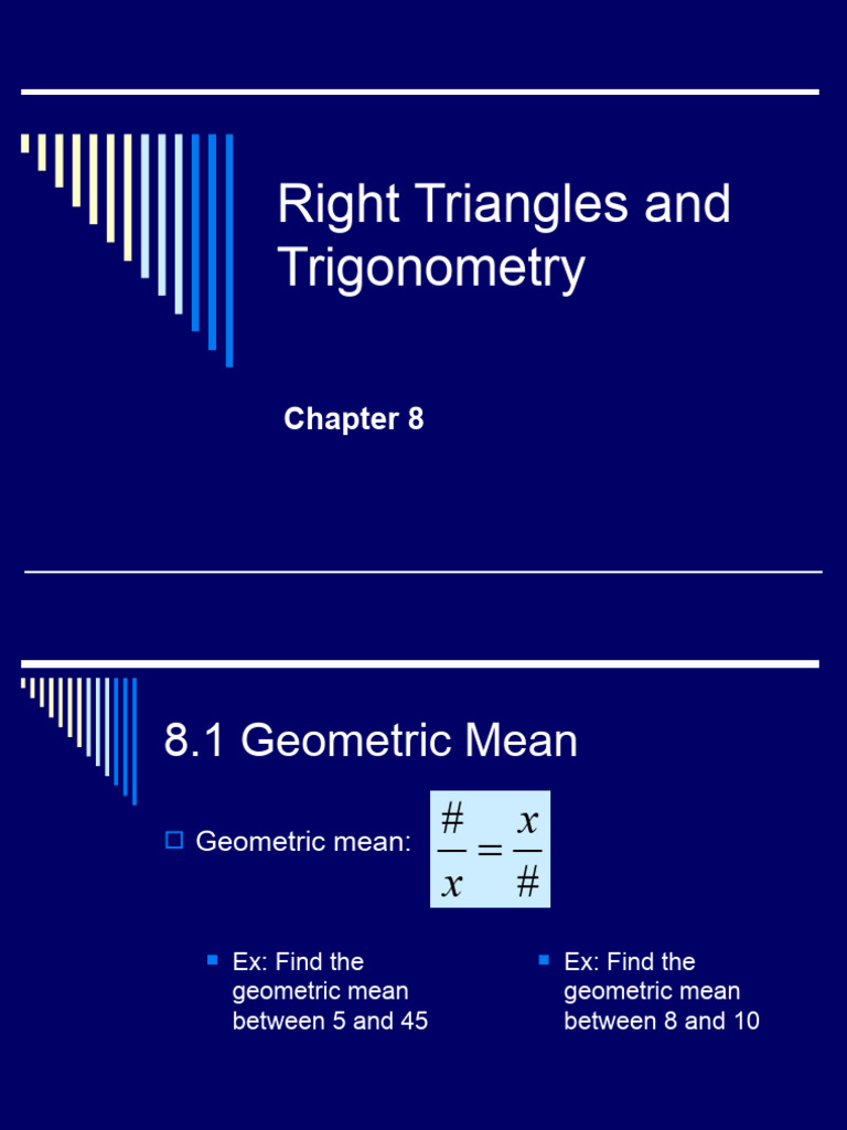 Chapter 8 Notes | PDF | Triangle | Mathematics