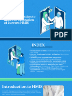 Recommendation To Improve Utilization of Current HMIS