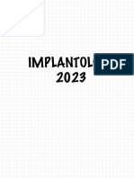 Implantology 2023