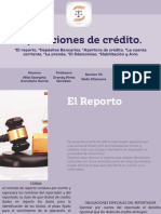 Presentación Operaciones de Credito