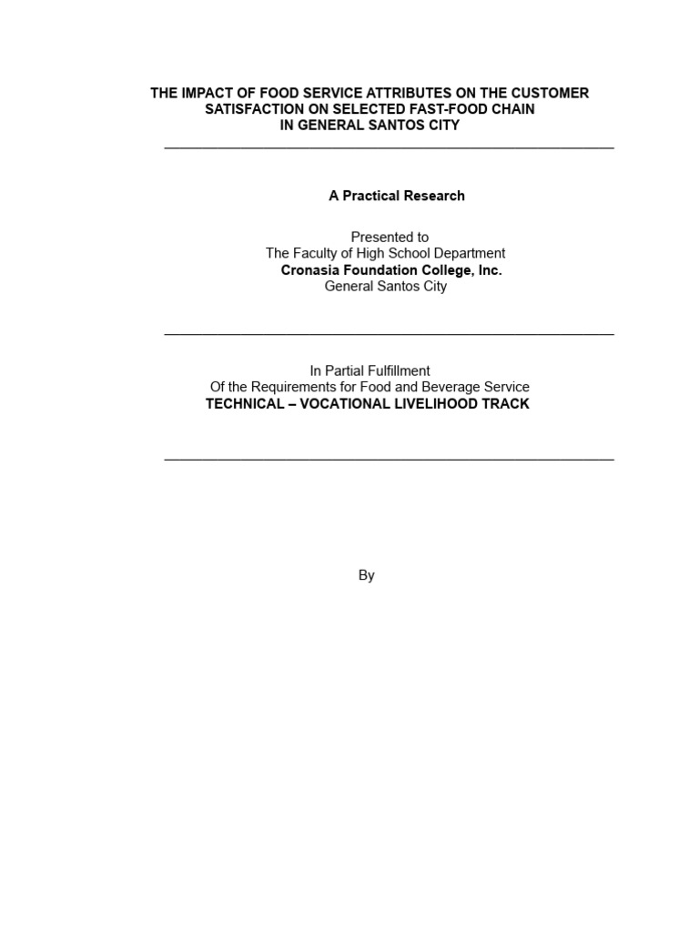 the-impact-of-food-service-attributes-on-the-customer-satisfaction-on