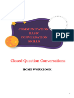 Closed Question Conversations