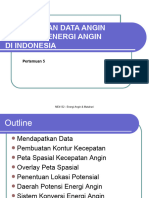 Pengolahan Data Angin & Potensi Energi Angin Di Indonesia