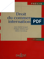 Droit Du Commerce International - Dalloz