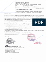 Denver Authorized Letter To HITECH COMPANY