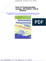 Test Bank For Understanding Pathophysiology 4th Edition Sue e Huether