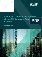 UK - A Study in Connectivity Analysis of 2022 UK Company Annual Reports