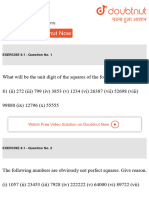 Ncert Solution 8 Squares and Square Roots 1