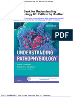 Test Bank For Understanding Pathophysiology 6th Edition by Huether