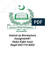 Animal As Bioreactors