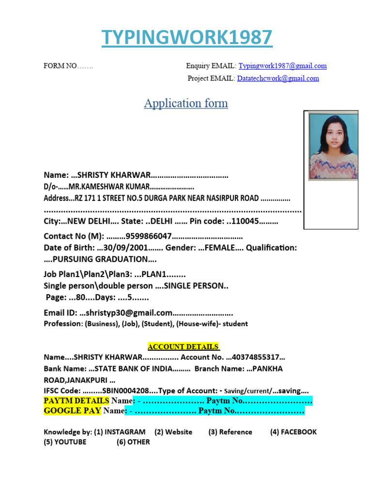 June 2001 English 30 Typing