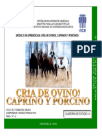 Cria de Ovino, Caprino y Porcino