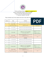 Type1.1 - Schedule For Student Code 63 - 65 - Type 1.1 - Foreign Student