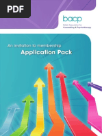 Bacp Application Pack