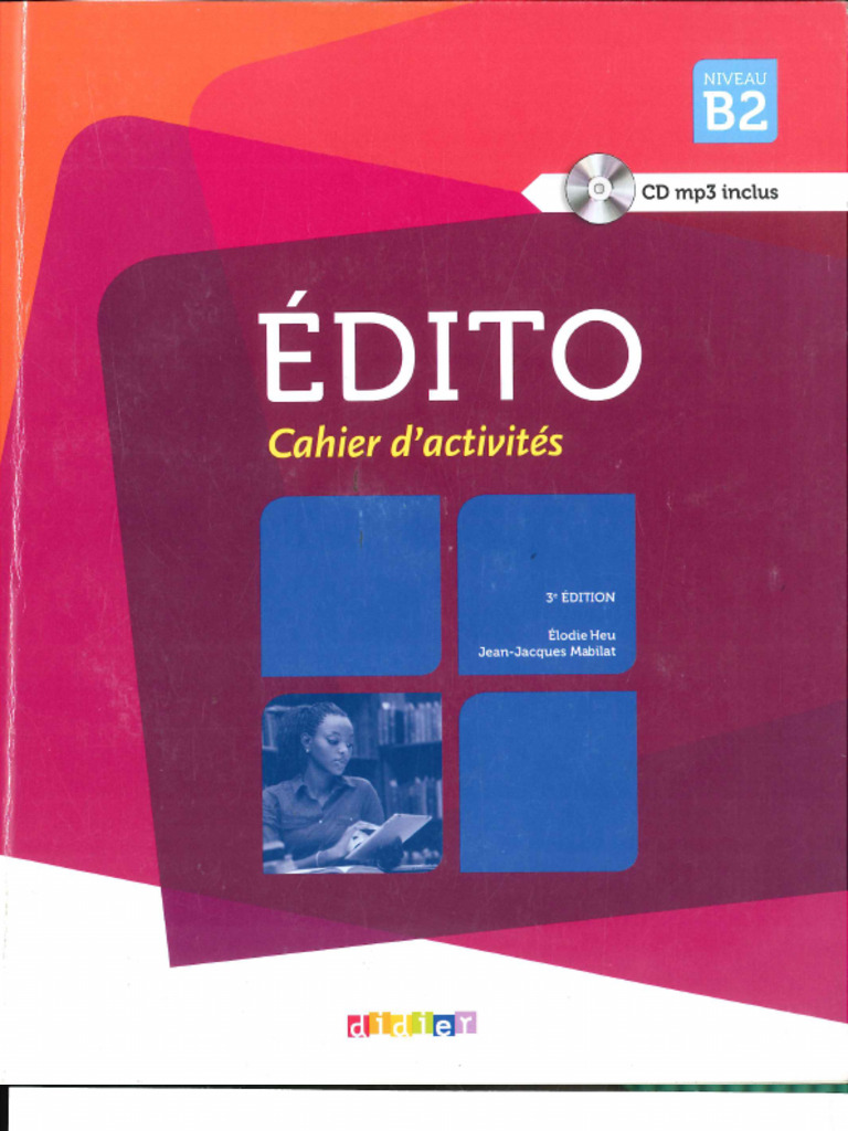 Édito B2 Cahier d’activités Amazon.fr - Edito B2 - 4ème édition - Cahier d'activités +